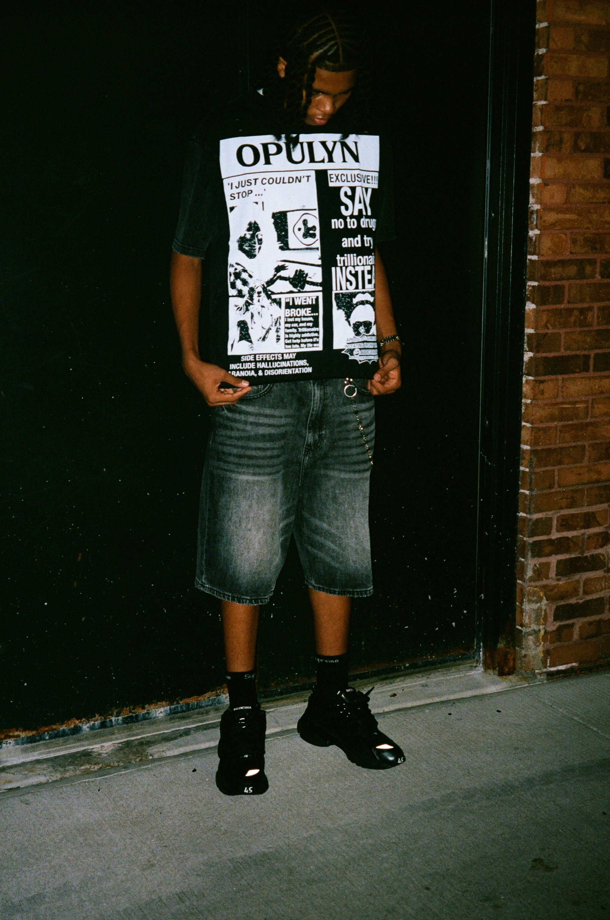 Trillionaire Dreams Black Tee