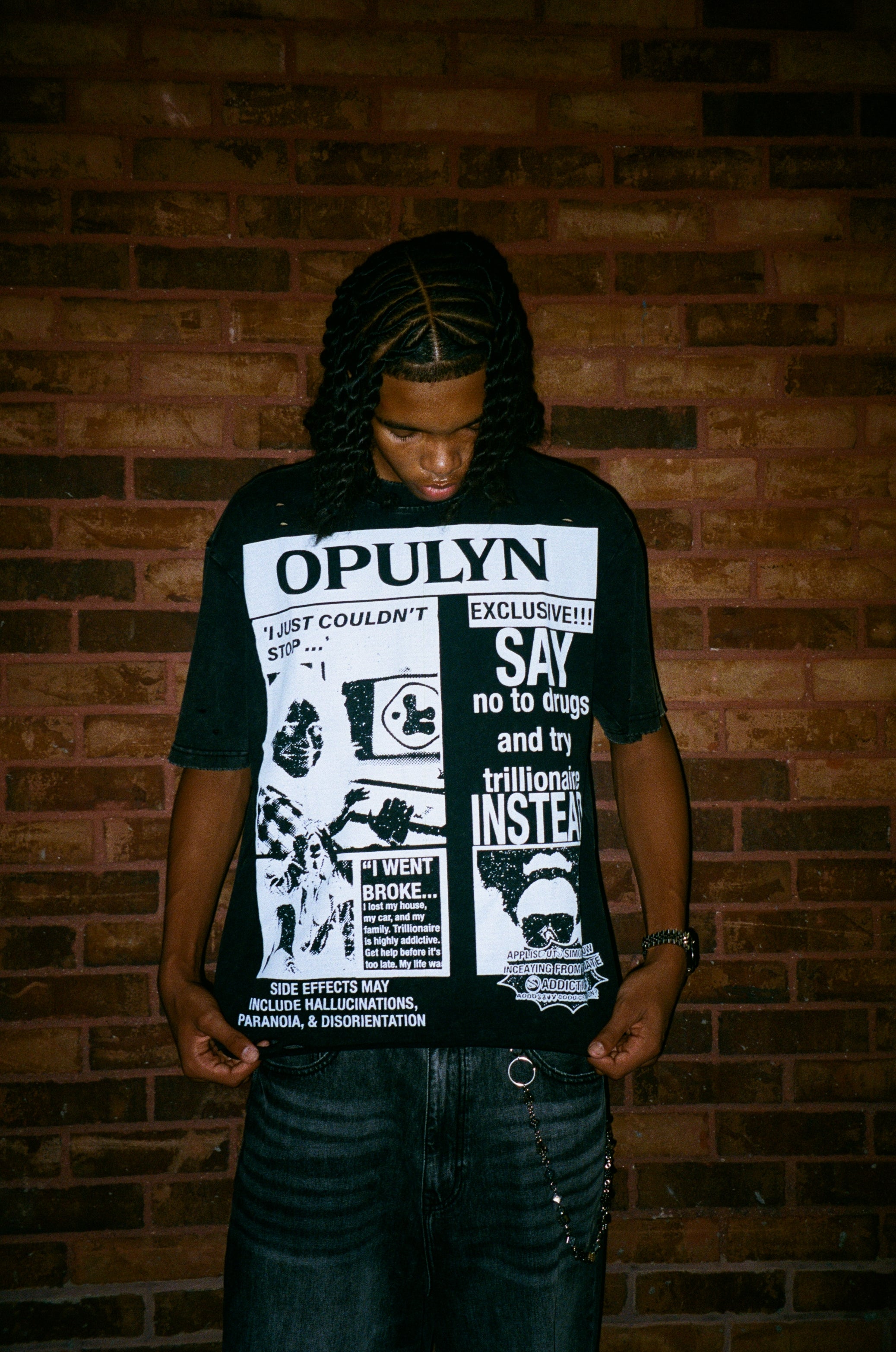 Trillionaire Dreams Black Tee